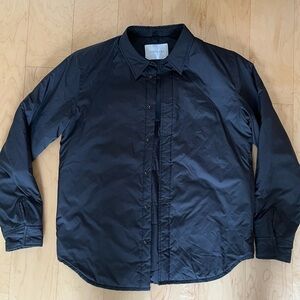 Everlane Men's Black Shirt Jacket